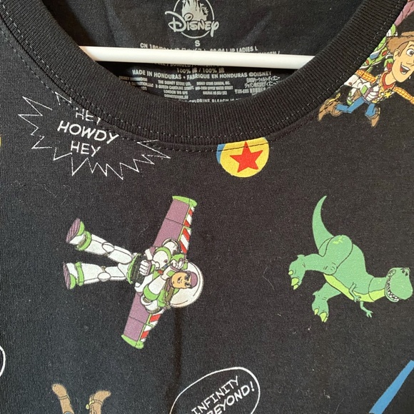 Disney Short sleeve Tee Shirt Toy Story Print Women Size S - Picture 4 of 5
